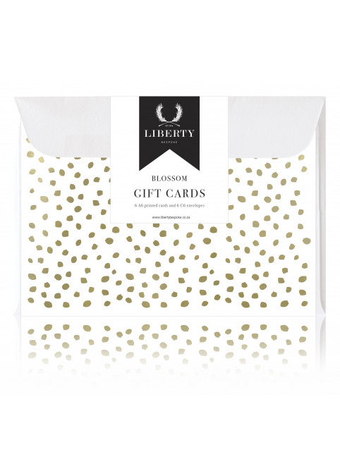 Blossom Gold Foil Gift Cards